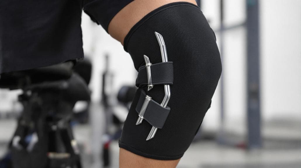 knee support benefits research