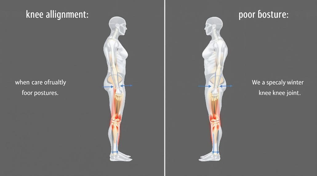 posture s impact on knees