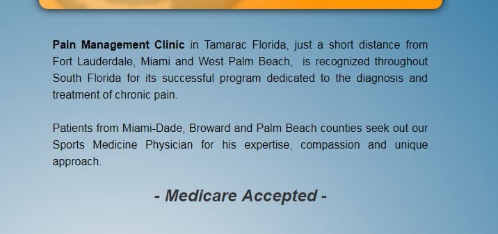 South Florida Pain Management Clinic